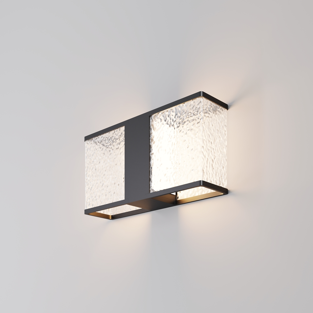 Luminaire da parete da esterno Floeva E27x1  15W IP 65