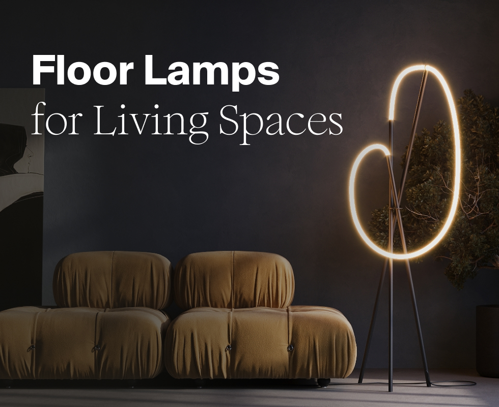 Floor Lamps for Living Spaces: How to create the Right Atmosphere