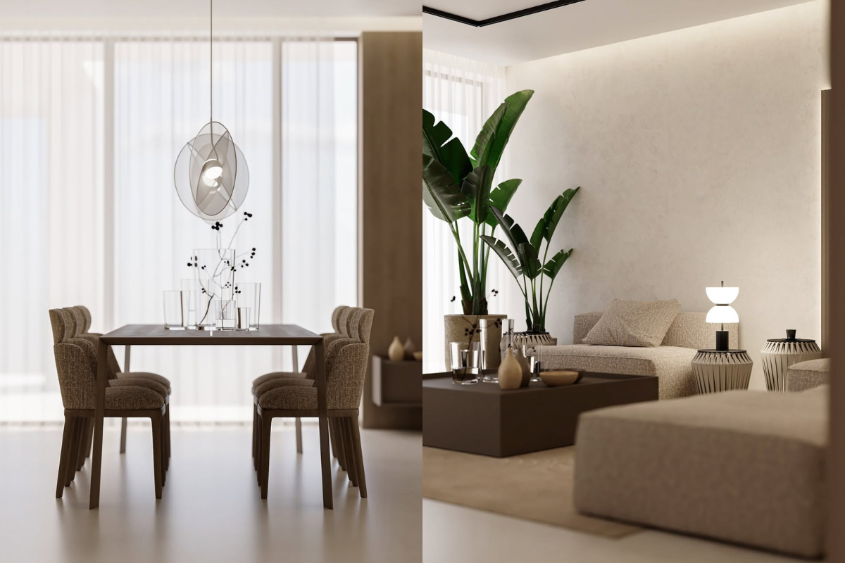 Fein abgestimmte Schlichtheit in Namestovo, Slowakei