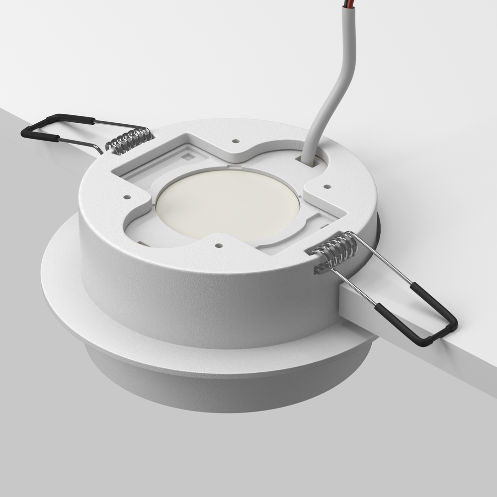 Lampa wpuszczana Orlo GX53 1x12W | Technical | DL087-GX53-RD-W