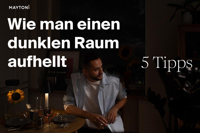 5 Möglichkeiten, einen dunklen Raum mit Maytoni aufzuhellen