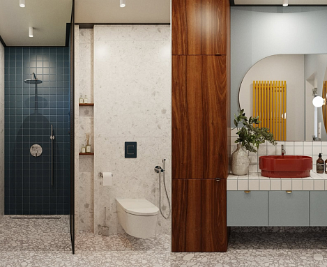 Wood, Olive & Light - Residential Interior in Gliwice, Poland