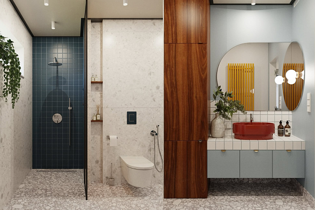 Wood, Olive & Light - Residential Interior in Gliwice, Poland