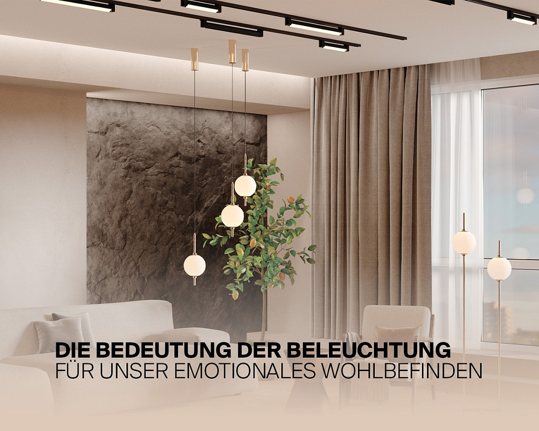 Die Bedeutung der Beleuchtung für unser emotionales Wohlbefinden