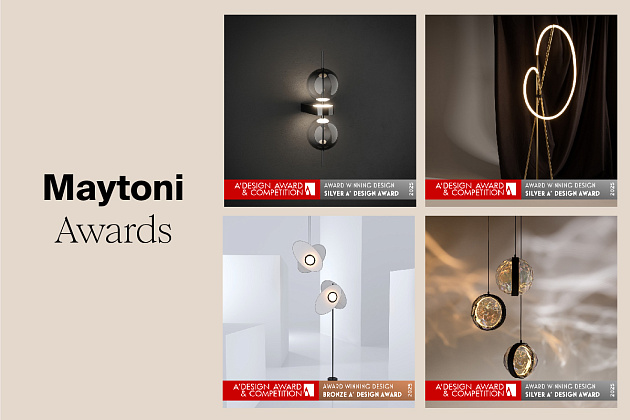 Wo Licht auf Innovation trifft: Maytoni bei den A’ Design Awards