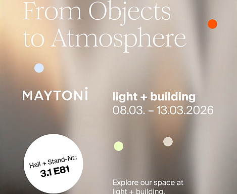 MAYTOI AUF DER LIGHT+BUILDING 2026