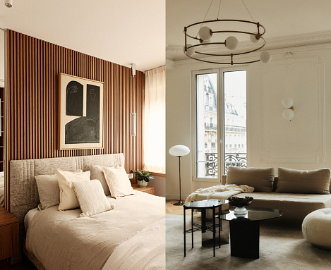 Appartement Rennes: A Paris Apartment Defined by Architectural Rhythm and Light